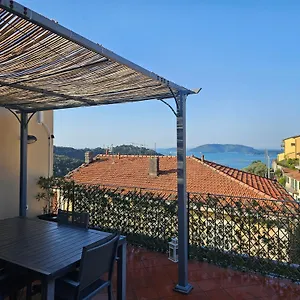 La Terrazza Sul Golfo Dei Poeti Con Vista Mare Appartamento